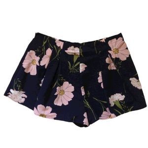 FavLux Floral Shorts Lined Size 2X
